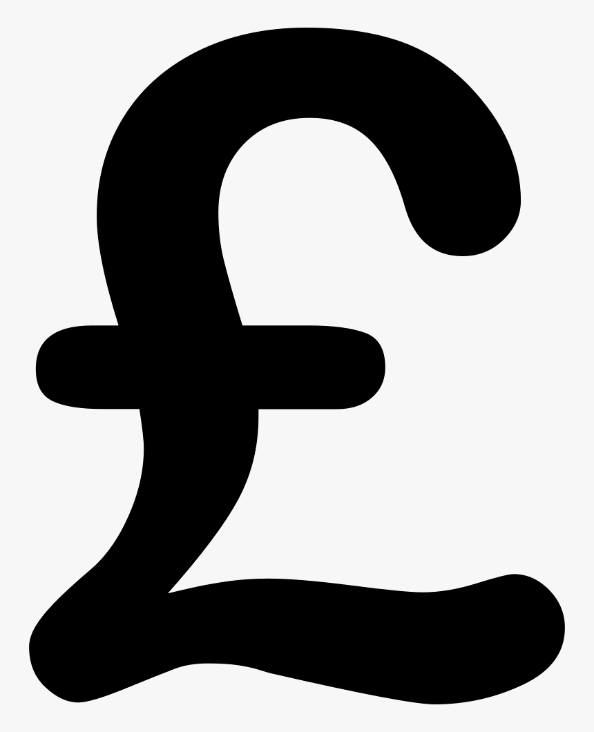 Pound Sign Pound Sterling Currency Symbol Money - Money Sign Transparent Pound, HD Png Download, Free Download