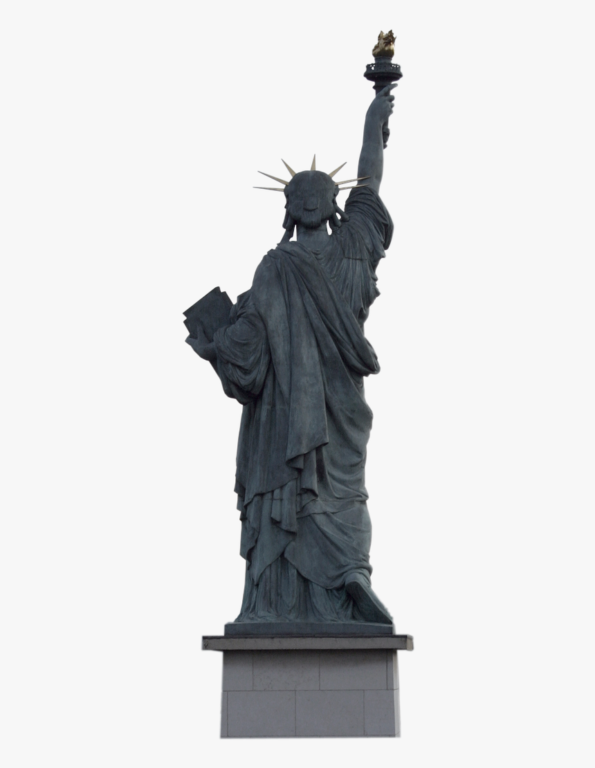 Statue Of Liberty Back View, HD Png Download, Free Download