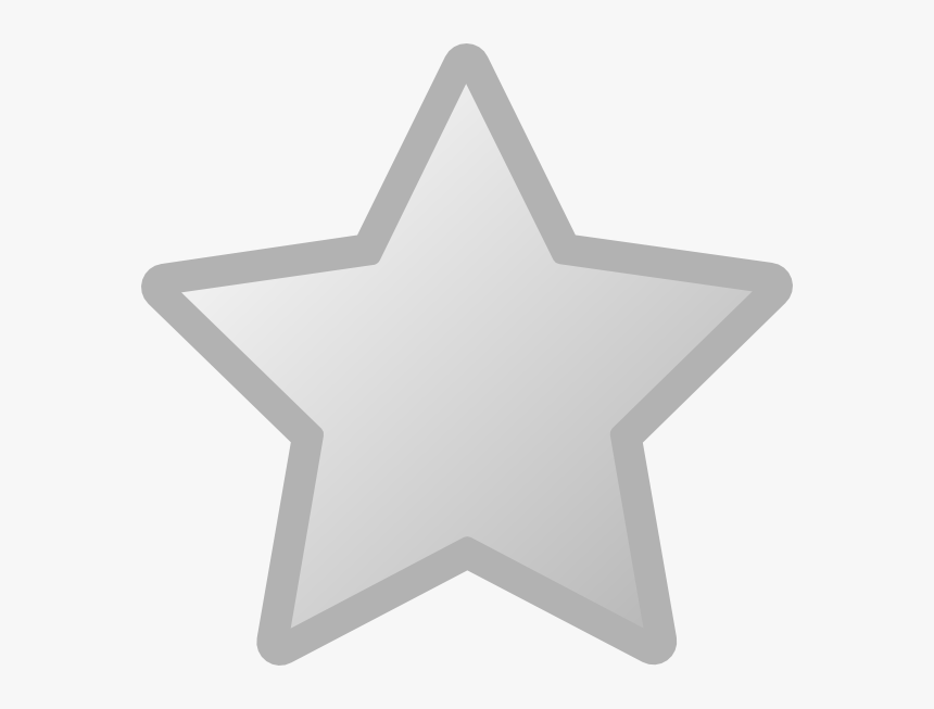 Yellow And Grey Star - Grey Star Rating Png, Transparent Png, Free Download