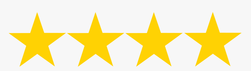 Real Stars Png -4 Stars - 4.8 Stars Out Of 5, Transparent Png, Free Download