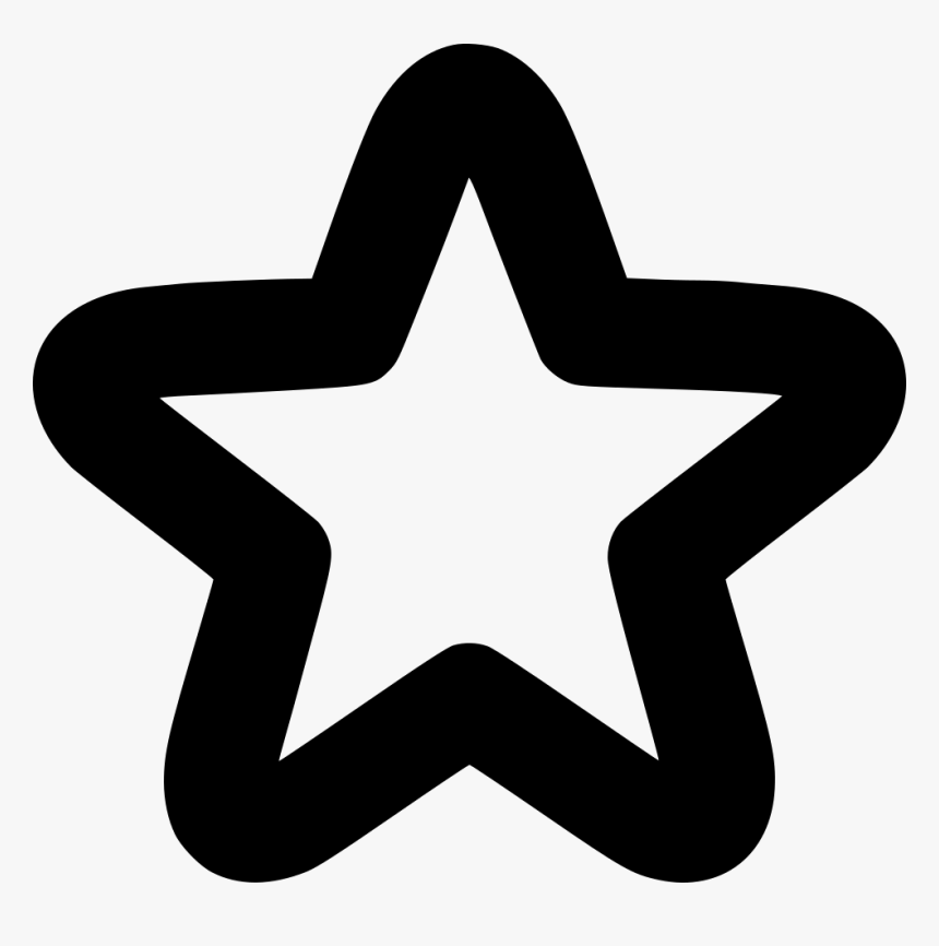 Rating Star Favorite - Estrella Forma, HD Png Download, Free Download