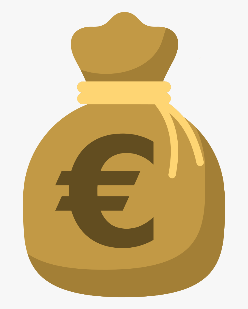 Symbol,yellow,money Bag - Pound Money Bag Clipart, HD Png Download, Free Download