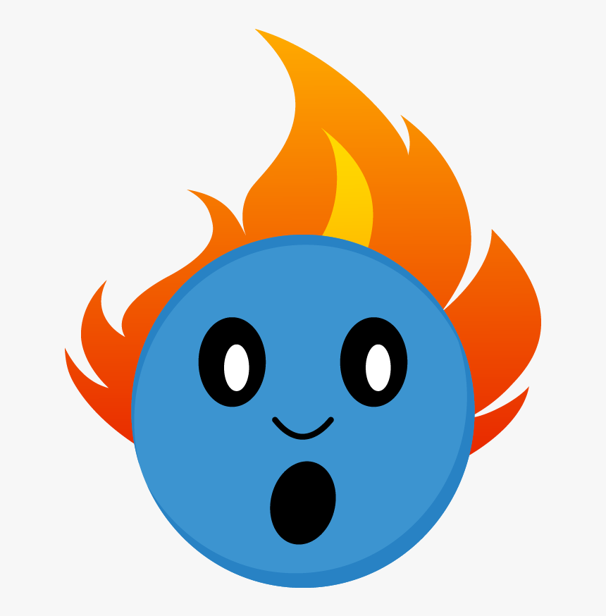 Unicorns Are Hard To Find, But Maybe That"s Because - Hair On Fire Emoji, HD Png Download, Free Download