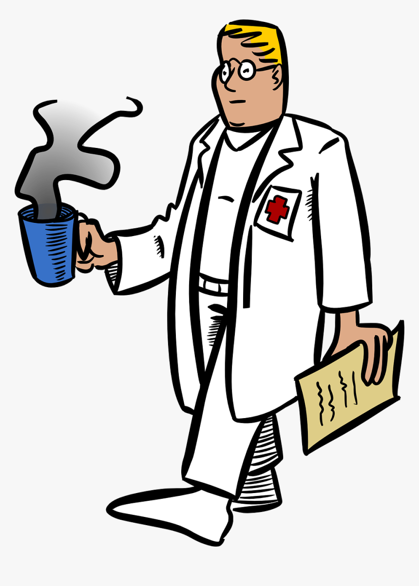 Doctor, Medic, Medical, Medicine, Coffee, Health - Doctor Clip Art, HD Png Download, Free Download