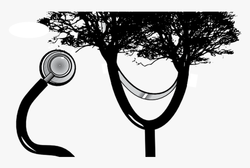 Stethoscope Apple Banner Freeuse Techflourish Collections - Stethoscope Tree, HD Png Download, Free Download