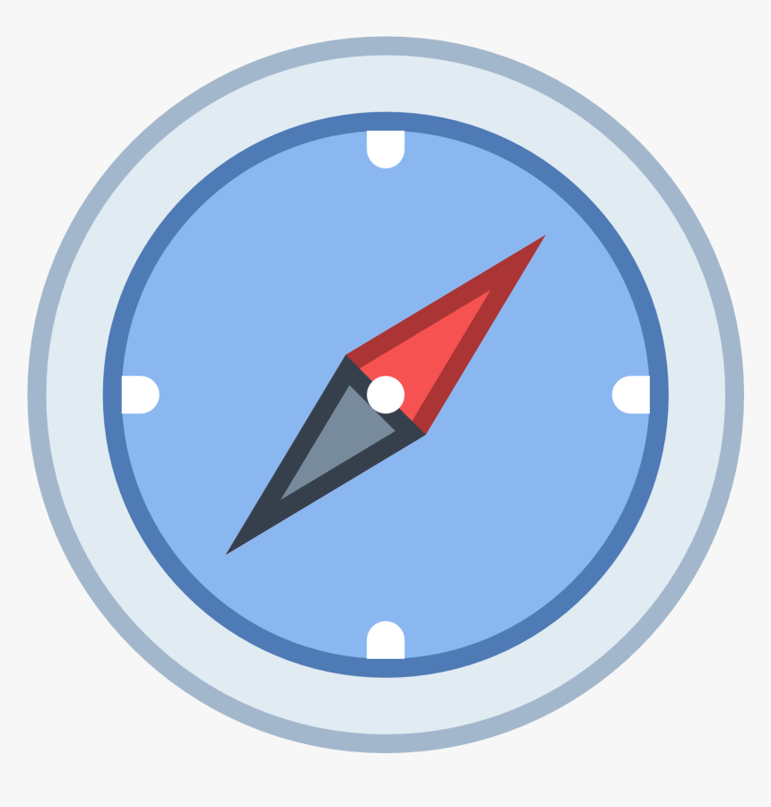 Icon Google Maps Compass North, HD Png Download, Free Download