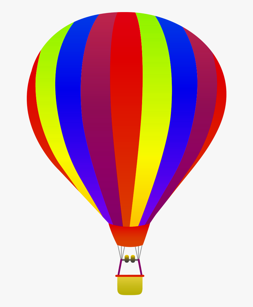 Hot Air Balloon Background - Hot Air Balloon Transparent Background, HD Png Download, Free Download