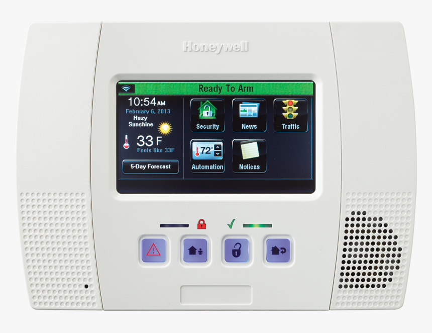 Honeywell Lynx Touch L5100, HD Png Download, Free Download