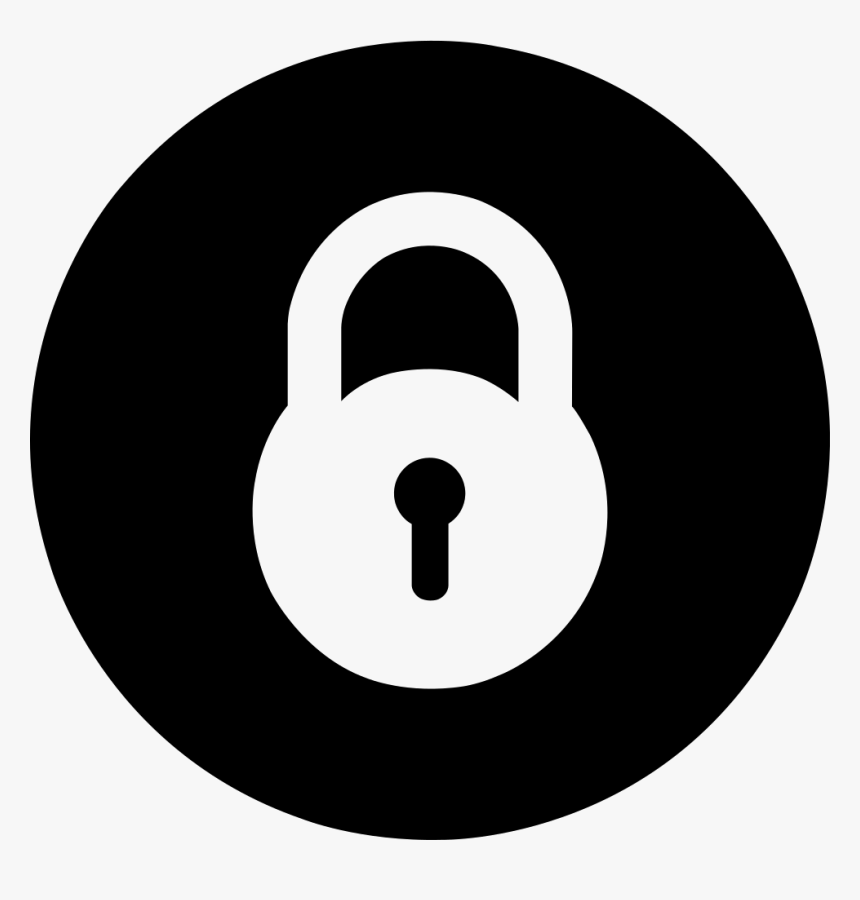 Account Security - Logo Black And White Png, Transparent Png, Free Download