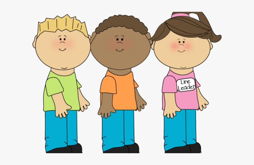Students In A Classroom Clipart - Wait In Line Clipart, HD Png Download, Free Download