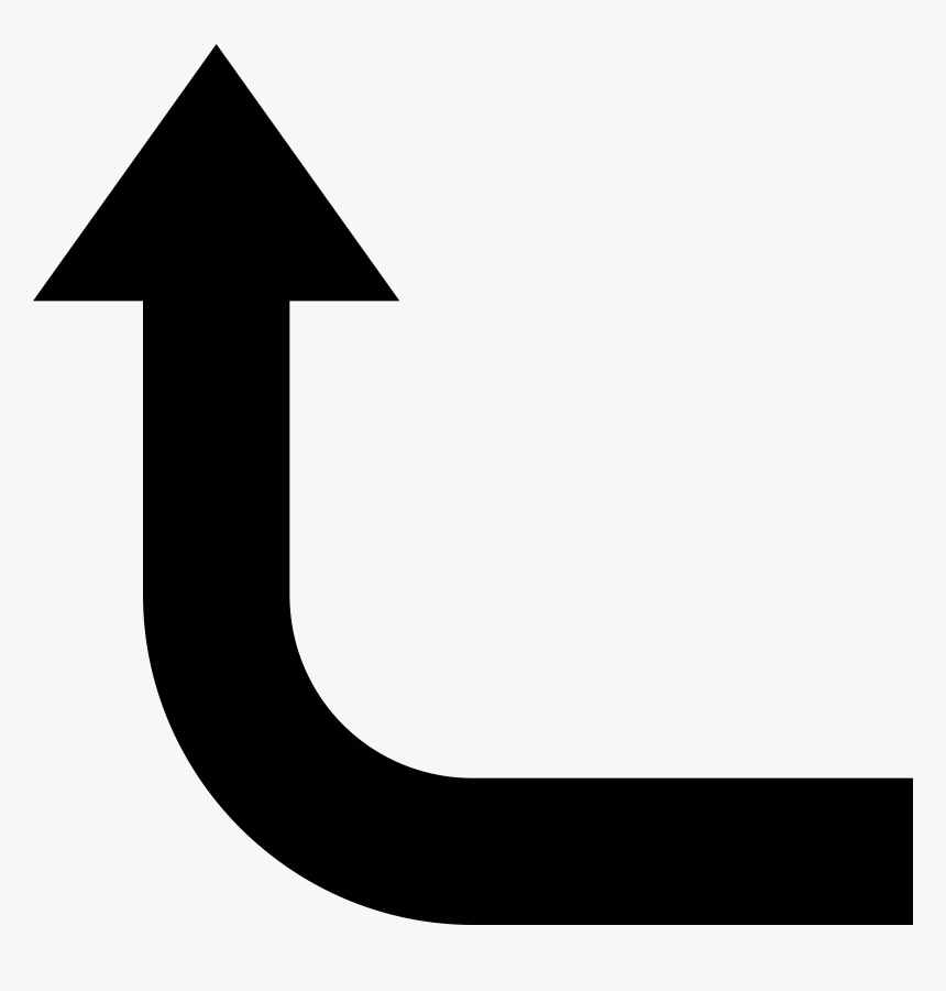 White Arrow Up Png - Left Up Arrow Symbol, Transparent Png, Free Download