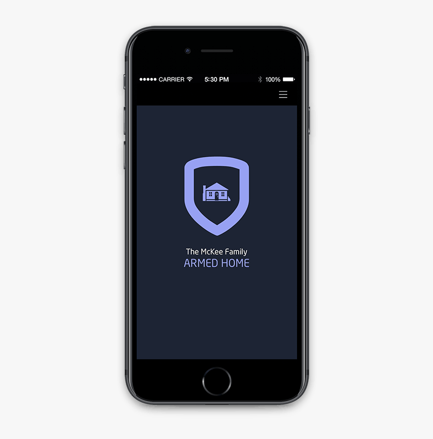 Logged Into Security System Mobile App - Smartphone, HD Png Download, Free Download