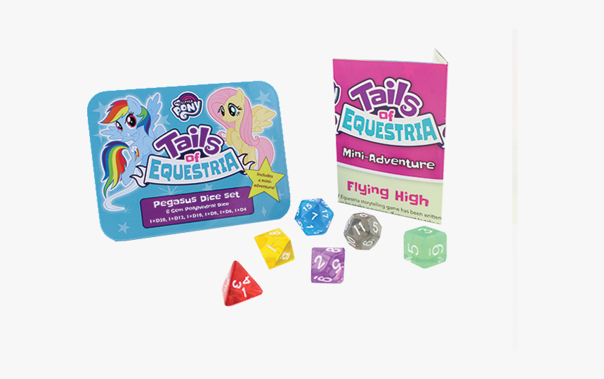 Pegasus Dice Set For Tails Of Equestria By River Horse - Tales Of Equestria Dice, HD Png Download, Free Download