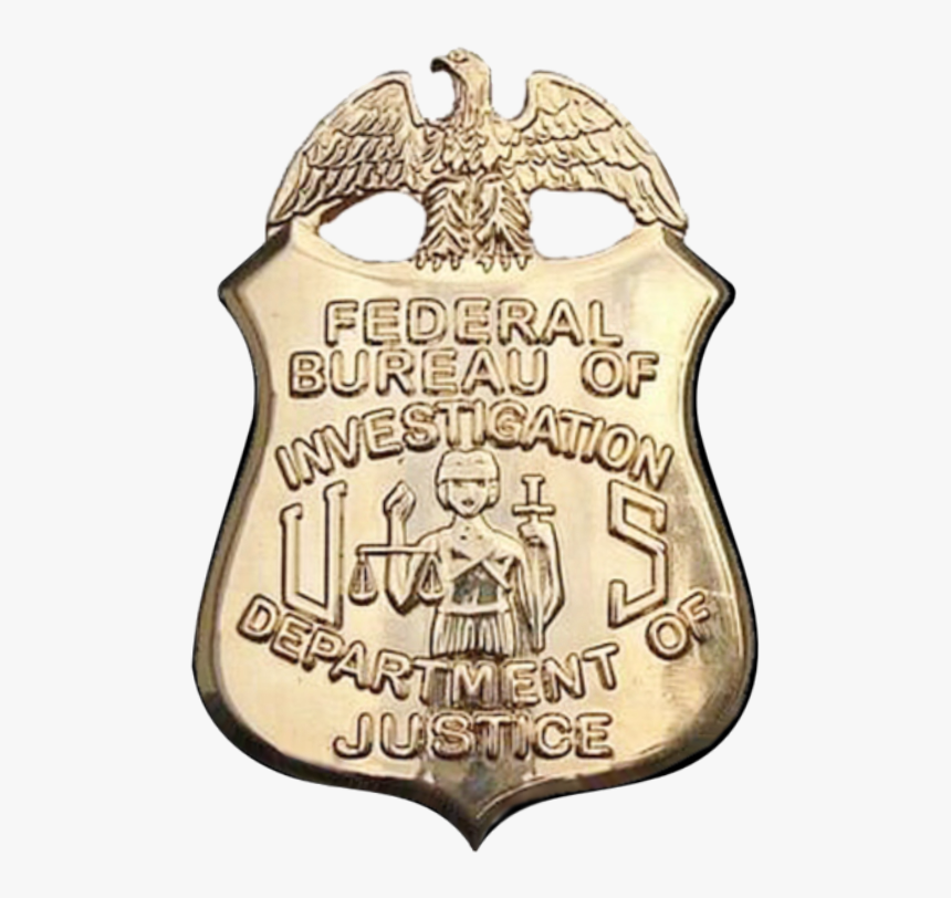 Badge Of A Federal Bureau Of Investigation Special - Fbi Badge No Background, HD Png Download, Free Download