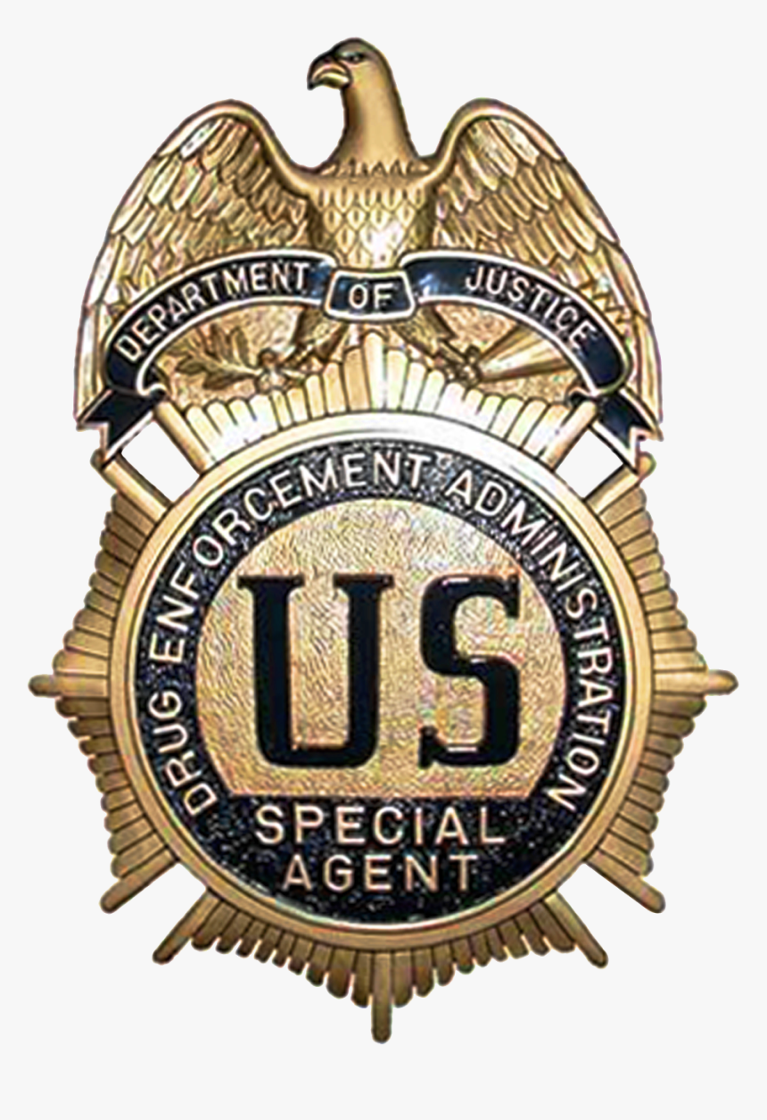 Fbi Logo Png - Drug Enforcement Administration Badge, Transparent Png, Free Download