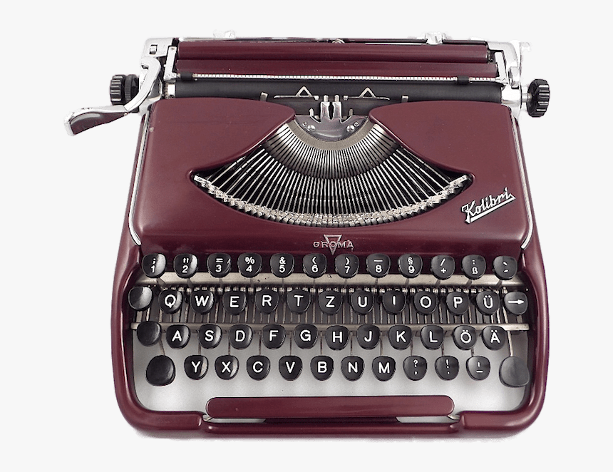 Typewriter Png Image - Type Writing Machine Png, Transparent Png, Free Download