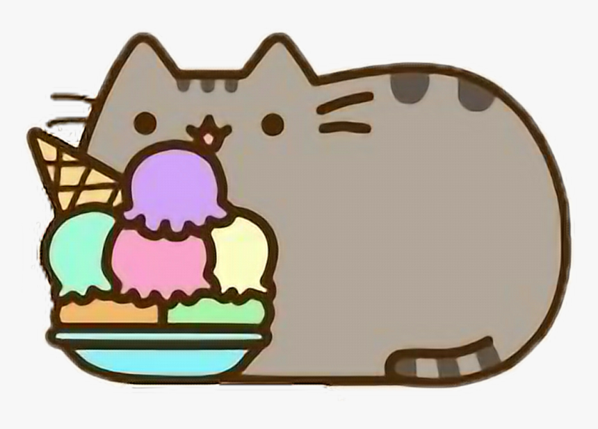 Transparent Calendar Clipart Png - Ice Cream Pusheen Cat, Png Download, Free Download