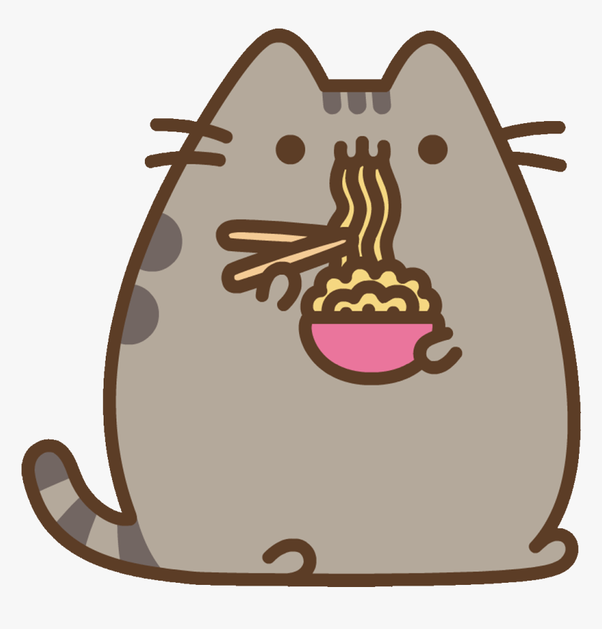 pusheen ramen plush