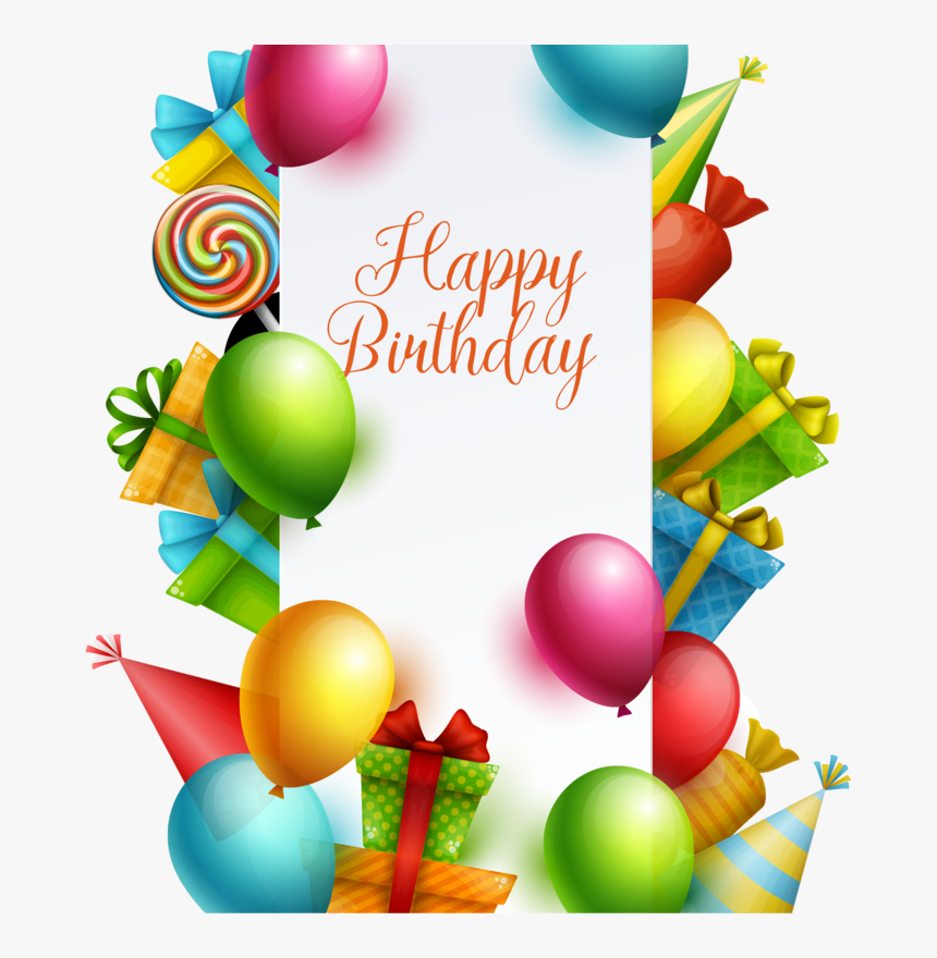 Card Birthday Happy Free Download Png Hq - Happy Birthday Png, Transparent Png, Free Download