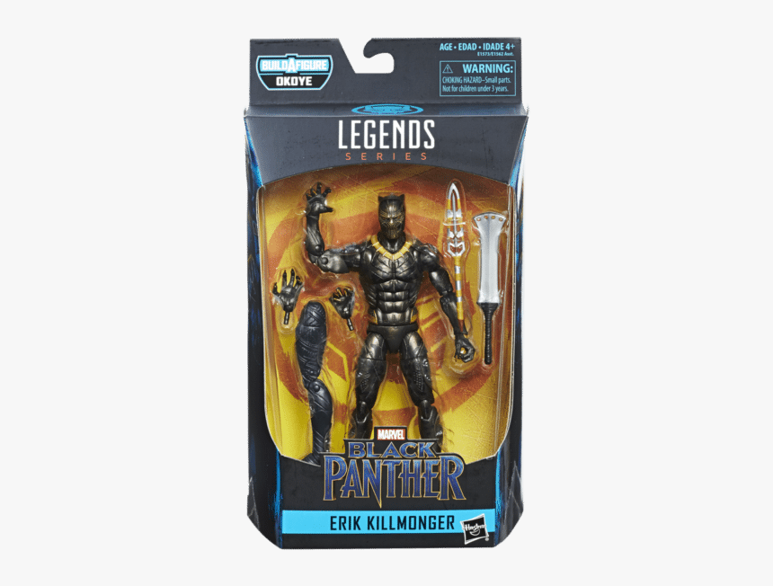 Marvel Legends Black Panther Erik Killmonger, HD Png Download, Free Download