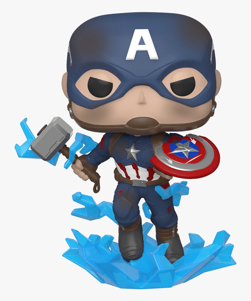 Funko Pop Avengers Endgame Captain America, HD Png Download, Free Download