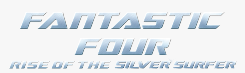 Fantastic Four Rise Of The Silver Surfer Png - Fantastic Four Rise Of The Silver Surfer Logo, Transparent Png, Free Download
