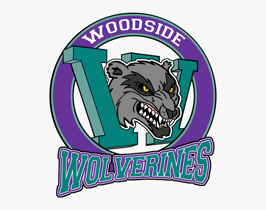 Woodside Wolverines Logo - Woodside High School Mascot, HD Png Download, Free Download