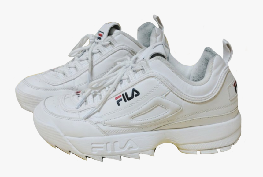 Shoes Fila Filashoes White Png Whiteshoes White Fila - Fila Shoes Png, Transparent Png, Free Download