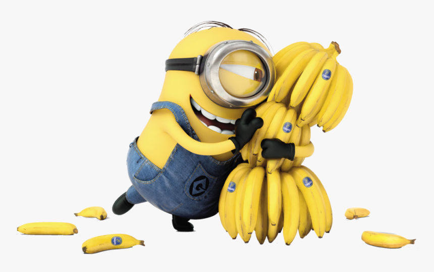 Image Desktop Wallpaper Despicable Me Minions Poster - Minions With Banana, HD Png Download, Free Download