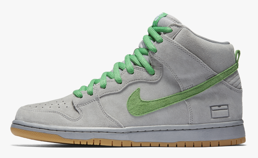 Nike Sb Dunk High Green, HD Png Download, Free Download