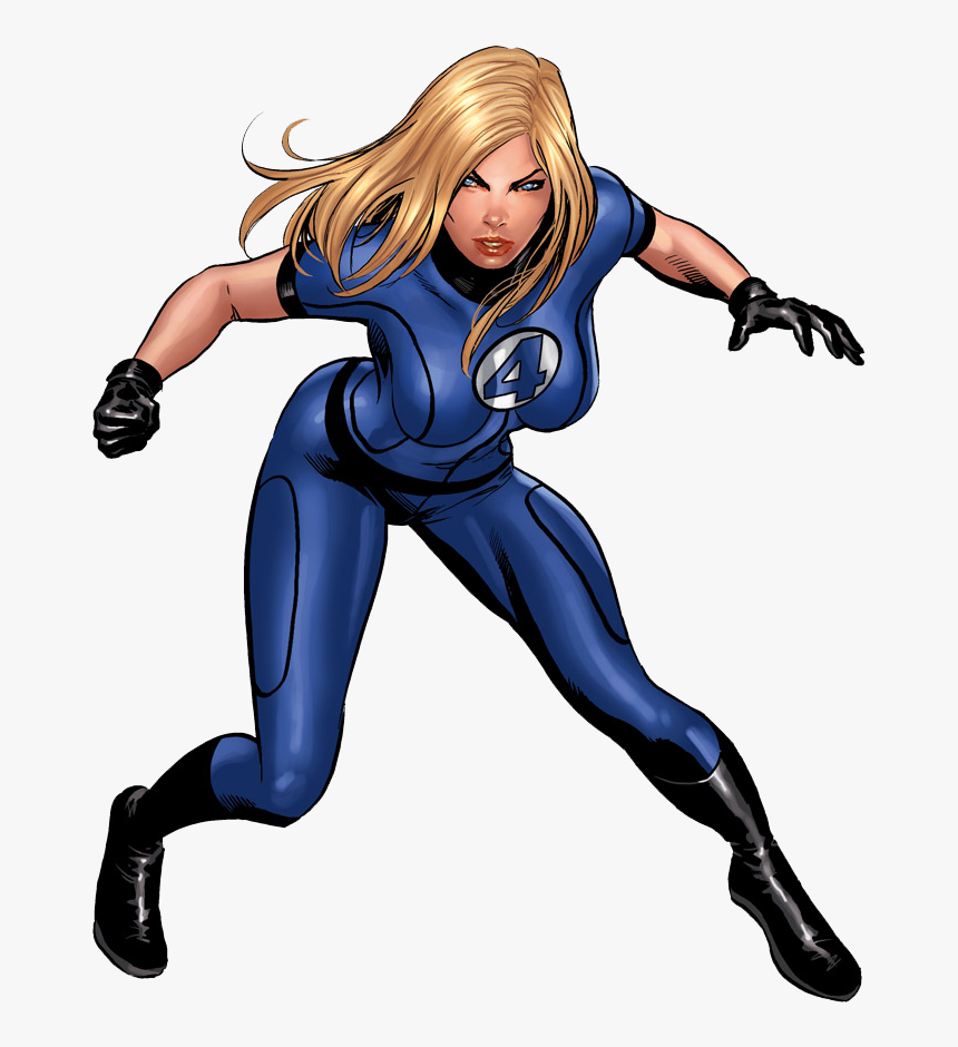 Invisible Woman Comic Transparent, HD Png Download, Free Download