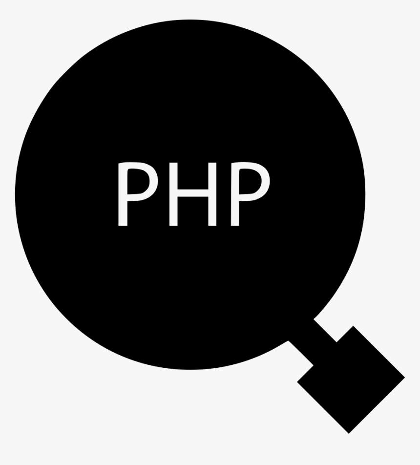 Php Search Find Development - Circle, HD Png Download, Free Download