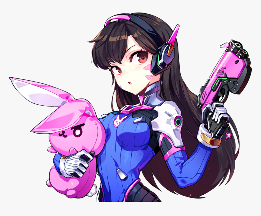 - Va#diva#overwatch - Art Overwatch D Va, HD Png - kindpng