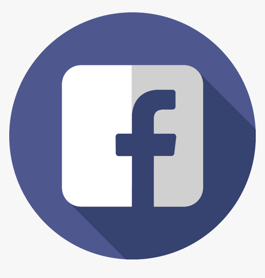 Facebook Icon Png - Facebook Logo With Shadow, Transparent Png, Free Download