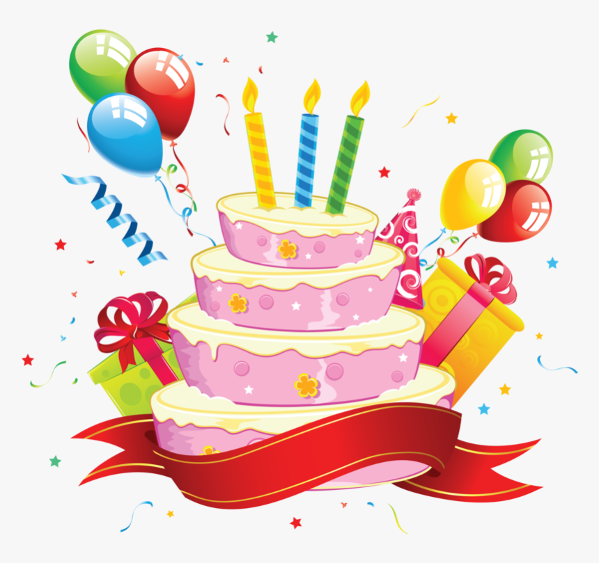 Birthday Hb U Pinterest - Torta Di Compleanno Disegno, HD Png Download, Free Download