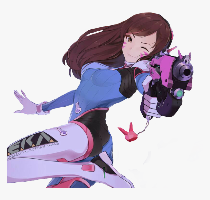 Diva Overwatch Cartoon Hd Png Download Kindpng