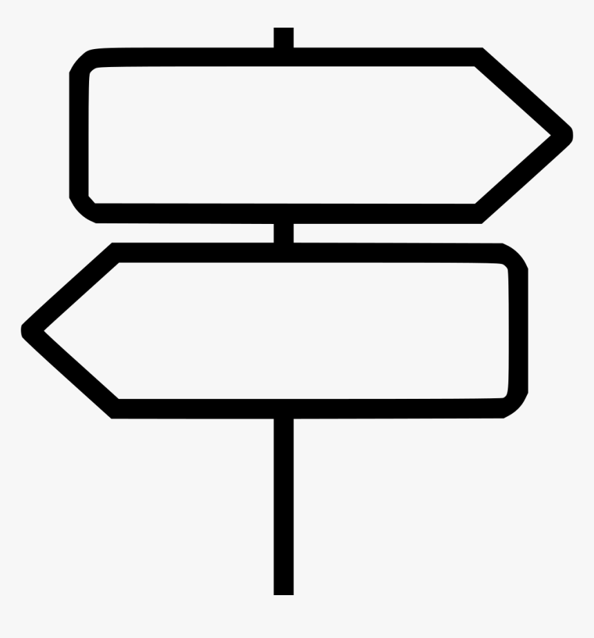 Signpost Svg Png Icon Free Download - Road Signpost Clipart Free, Transparent Png, Free Download