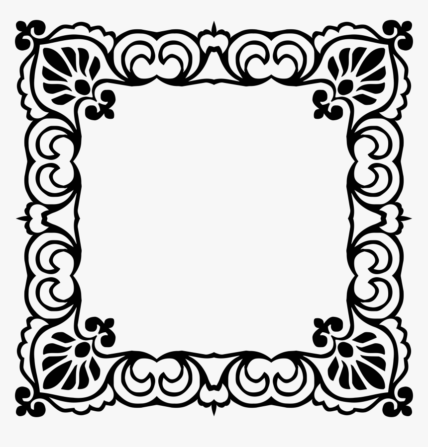 Vintage Frame Extended 18 Clip Arts - Frames Svg, HD Png Download, Free Download