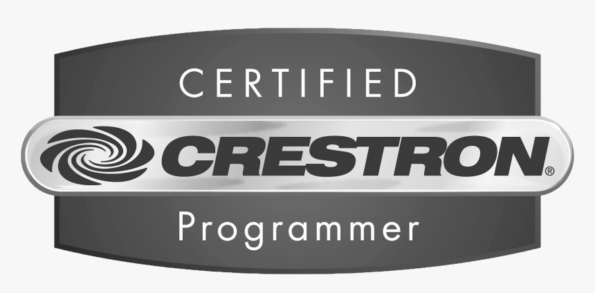 Crestron Certified Programmer Logo - Crestron Certified Programmer, HD Png Download, Free Download