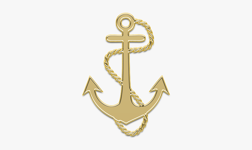 Transparent Background Anchor With Rope Png, Png Download, Free Download
