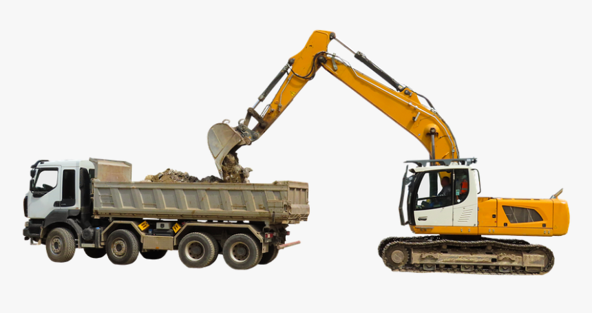 Vehicle, Excavators, Site, Shovel, Construction Machine - Excavator, HD Png Download, Free Download