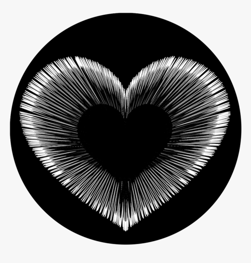 Apollo Design 6151 Heart Shocker B&w Superresolution, HD Png Download, Free Download