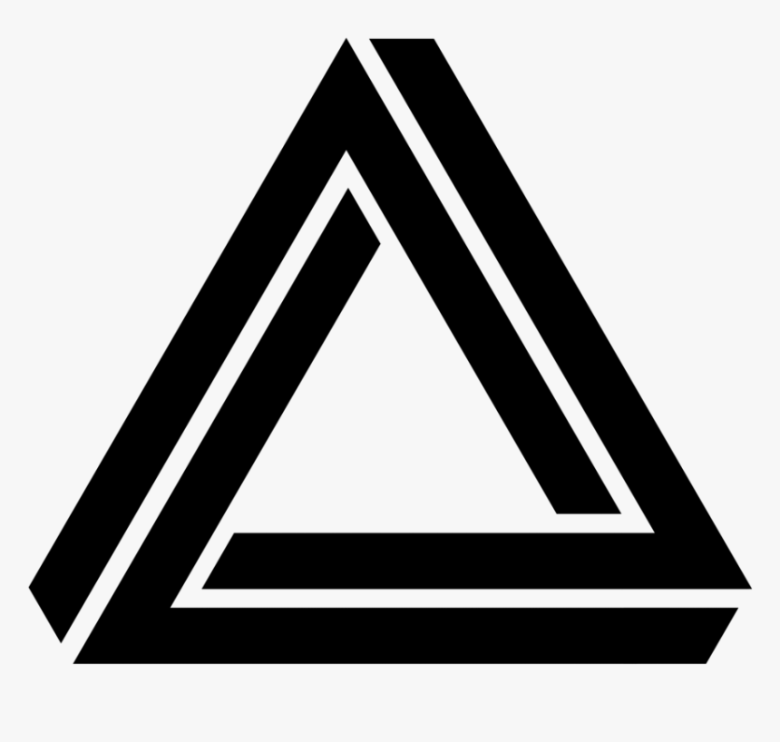 Cool Triangle Png - Penrose Triangle Png, Transparent Png, Free Download