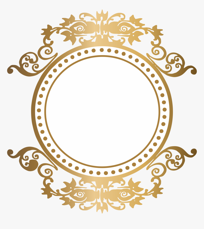 Arabesco Dourado Vetor Png - Brasão Dourado Png, Transparent Png, Free Download