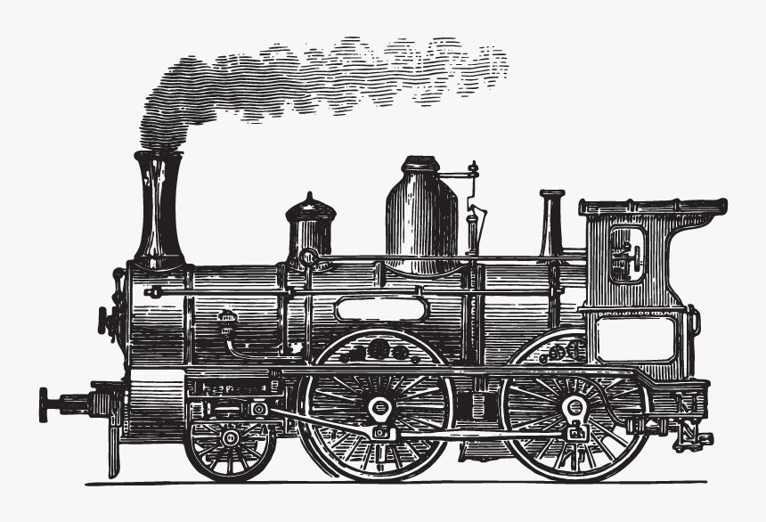 Old Train Png Picture - Old Train Engine Png, Transparent Png, Free Download