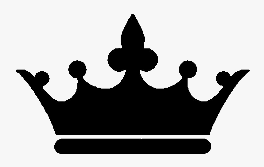 Keep Calm Crown Png Picture - King Crown Black And White, Transparent Png, Free Download