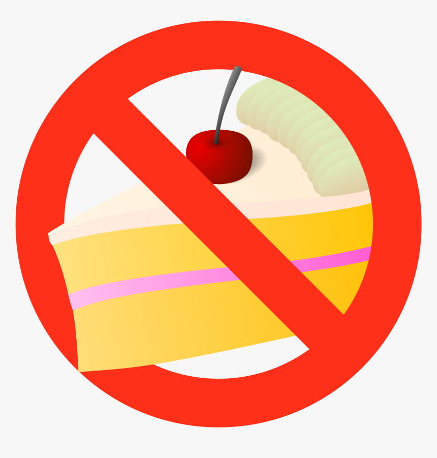 Clipart - No Cake Png, Transparent Png, Free Download