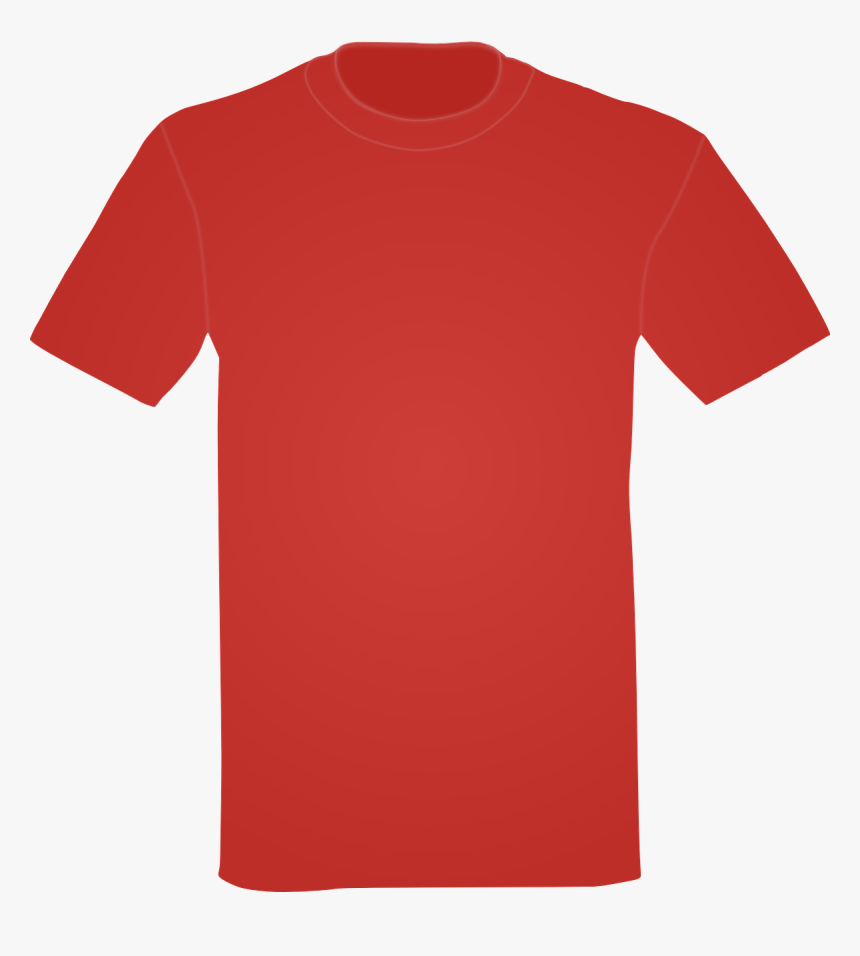 T-shirt, Shirt, Red, Clothing - T Shirt, HD Png Download, Free Download