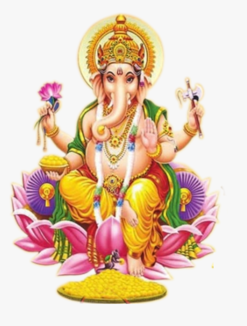 #hindu #ganesh #gabesha #india #இந்து #விநாயகர் - Maa Laxmi Png, Transparent Png, Free Download