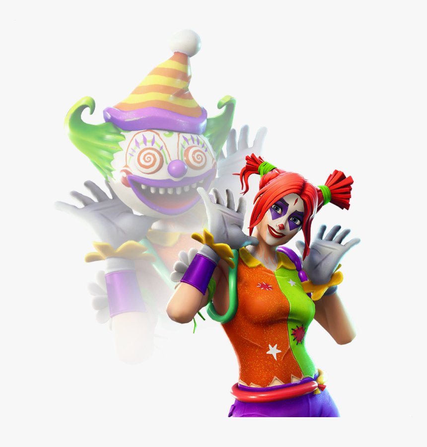 Fortnite Battle Royale Character Png - Clown Skin Fortnite, Transparent Png, Free Download